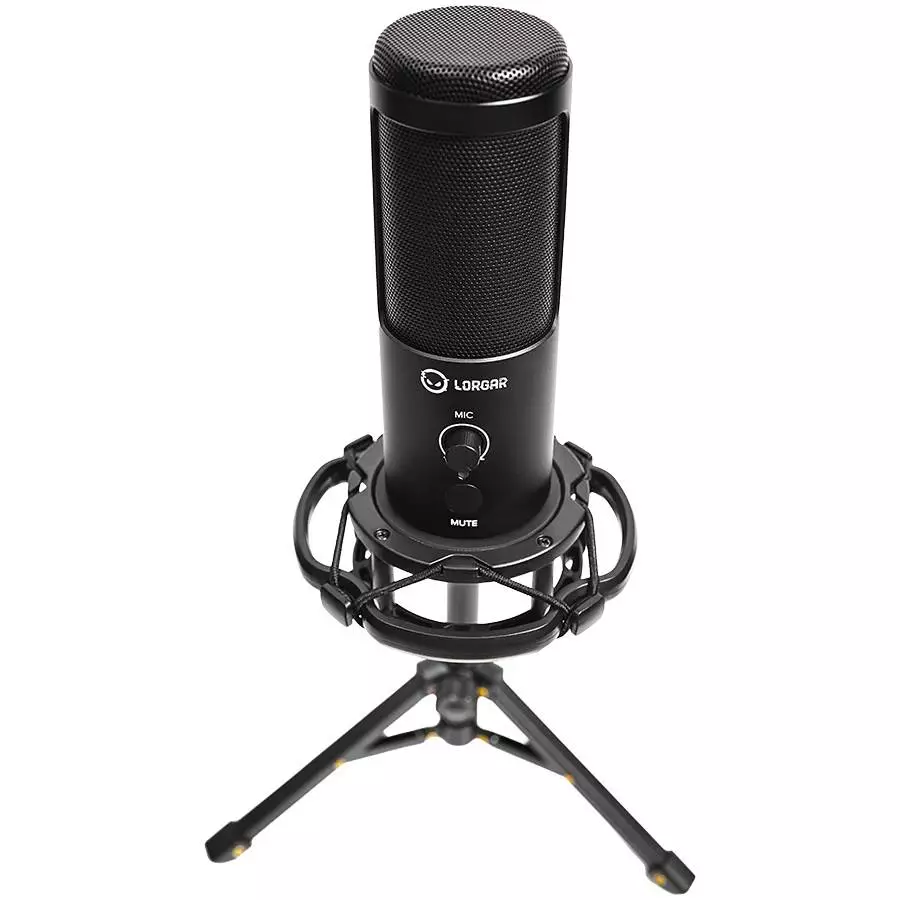 Микрофон LORGAR Voicer 721 LRG-CMT721 Gaming Microphone USB Type-C Black
