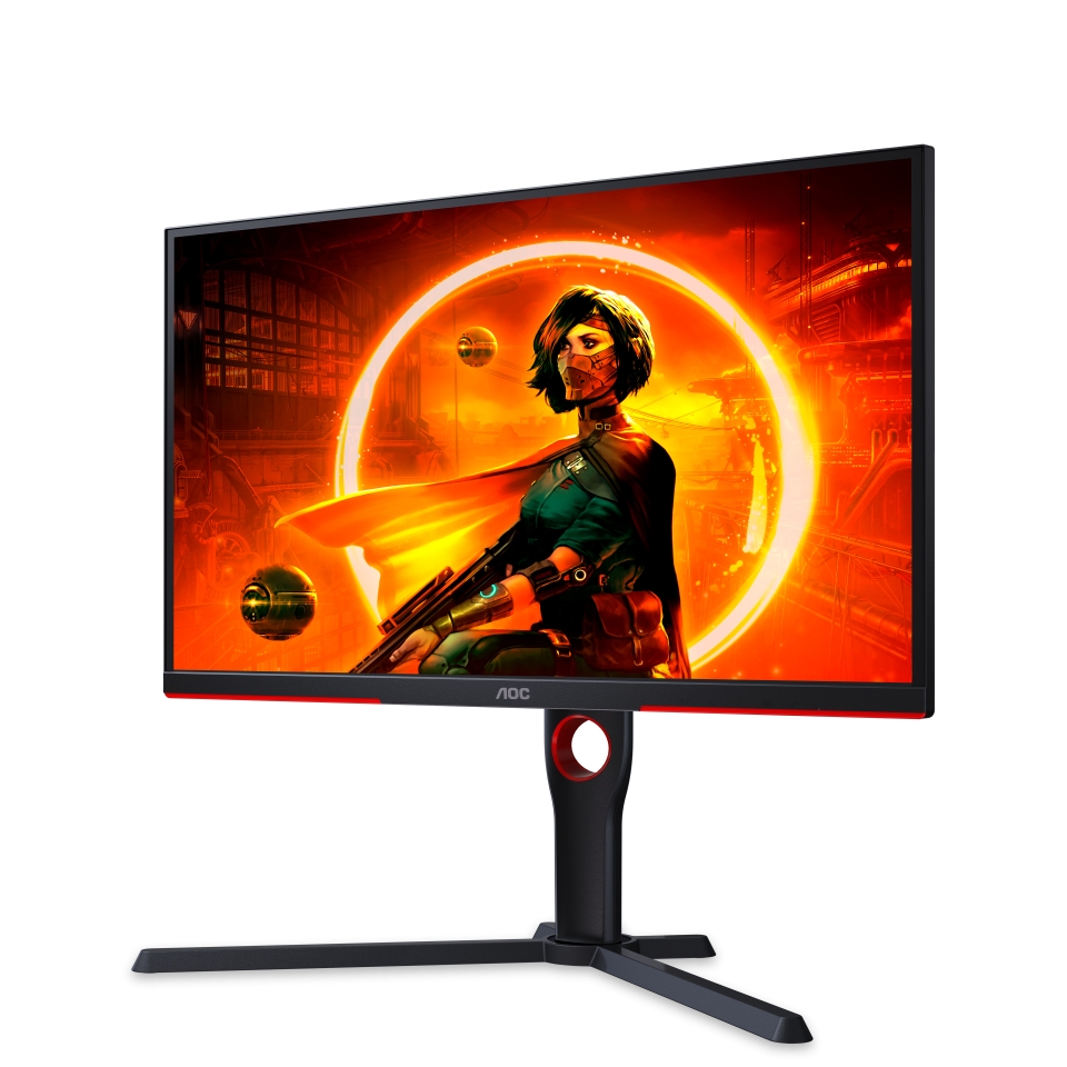 Монитор AOC 25G3ZM/BK 24.5", VA, FHD 1920x1080, 240Hz, 1ms, AMD FreeSync Premium