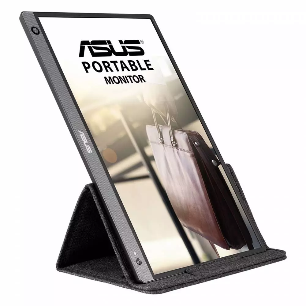 Монитор ASUS ZenScreen MB16AHT Portable 15.6", IPS, FHD 1920x1080, 10point Touch, 60Hz, 2 5ms, Mini HDMI 2xUSB Type C