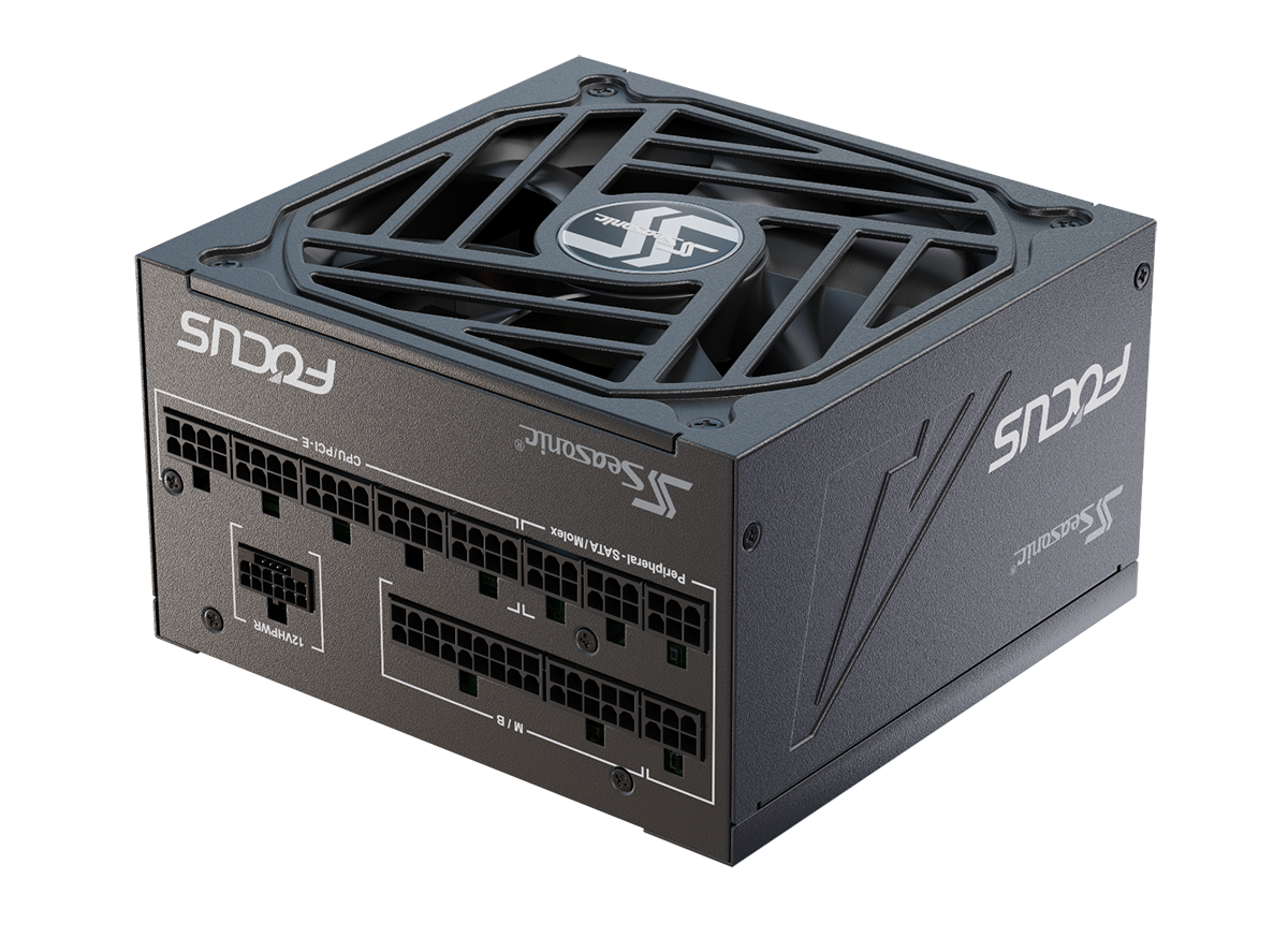 Захранване Seasonic FOCUS GX-1000 1000W 80 Plus Gold, PCIe 5.0, Fully Modular - SSR-1000FX3