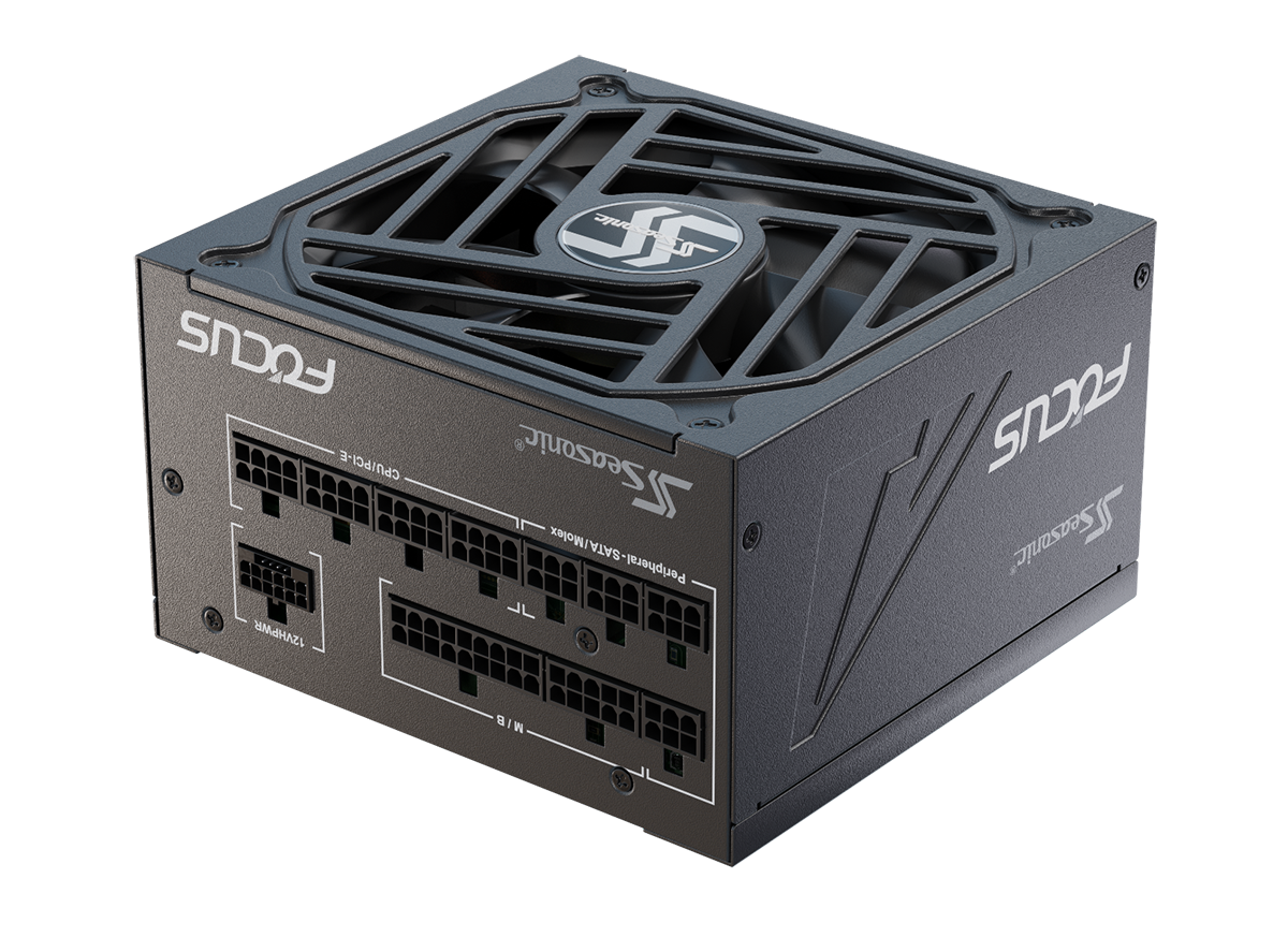 Alimentation Seasonic FOCUS GX-750 750W 80 Plus Gold, PCIe 5.0, Fully Modular - SSR-750FX3