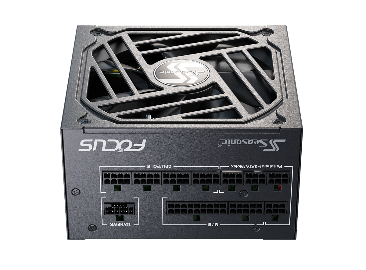 Alimentation Seasonic FOCUS GX-750 750W 80 Plus Gold, PCIe 5.0, Fully Modular - SSR-750FX3