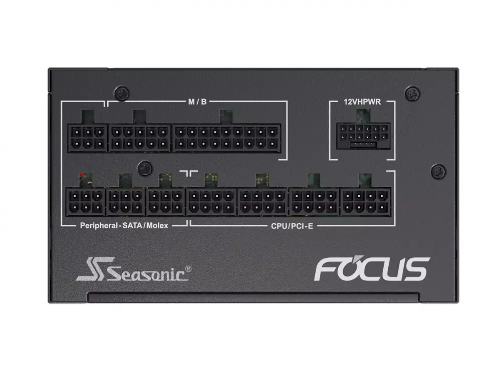 Alimentation Seasonic FOCUS GX-750 750W 80 Plus Gold, PCIe 5.0, Fully Modular - SSR-750FX3
