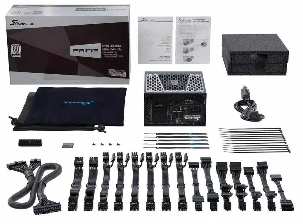 Захранване Seasonic PRIME PX-850 850W 80 Plus Platinum PSU - SSR-850PD