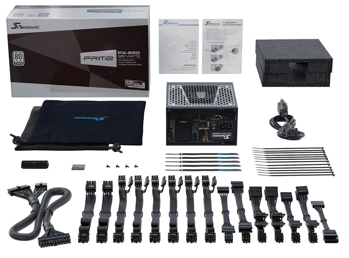 Захранване Seasonic PRIME PX-850 850W 80 Plus Platinum PSU - SSR-850PD