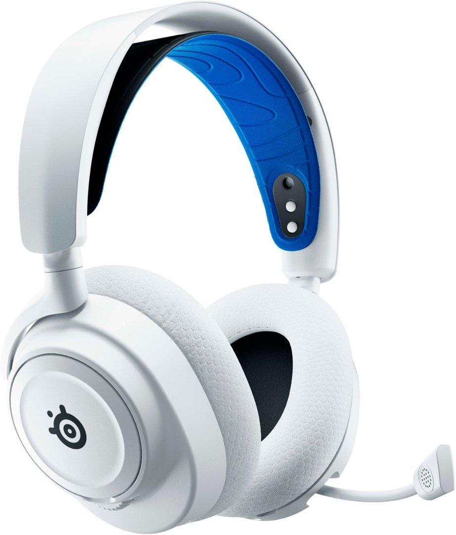 Геймърски слушалки SteelSeries Arctis Nova 7P Бяло