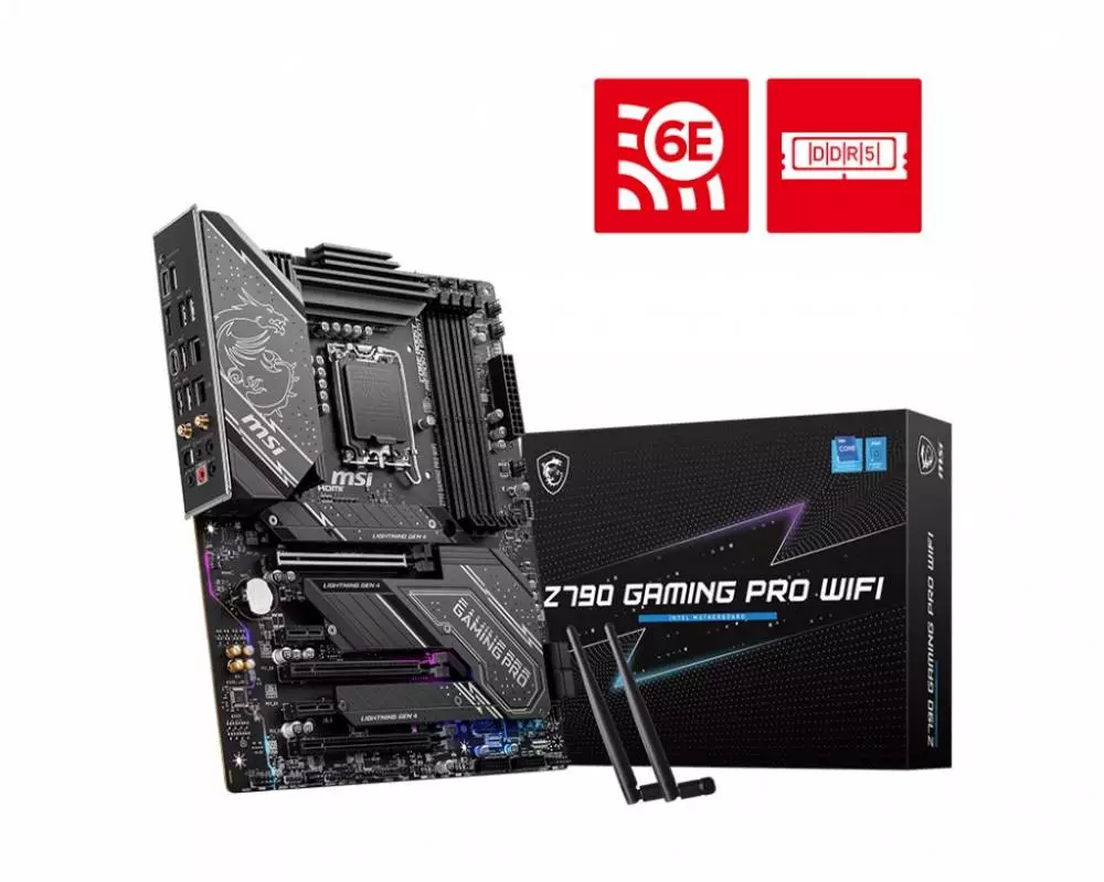 Дънна платка MSI Z790 GAMING PRO WIFI LGA1700 DDR5