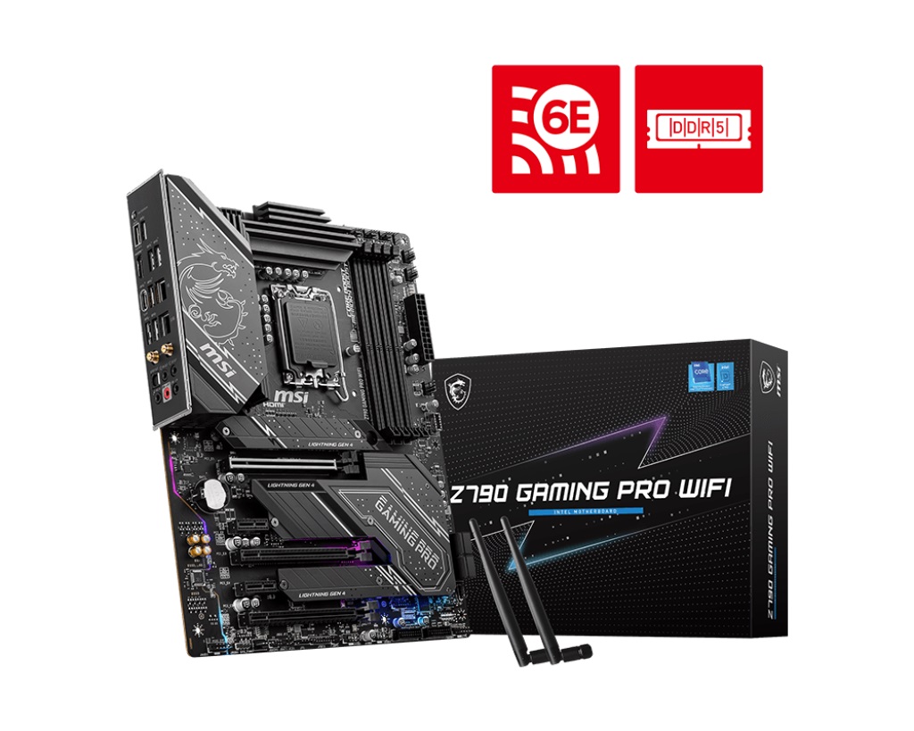 Дънна платка MSI Z790 GAMING PRO WIFI LGA1700 DDR5