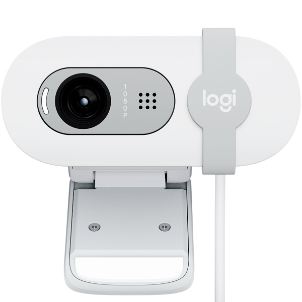 Уеб камера Logitech Brio 100 Full HD Webcam White - 960-001617