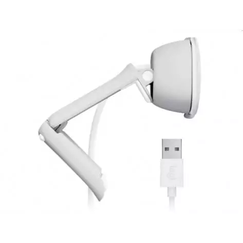 Уеб камера Logitech Brio 100 Full HD Webcam White - 960-001617