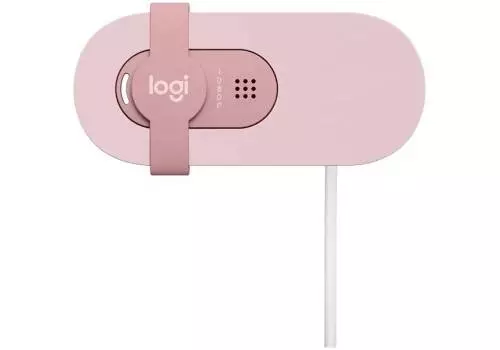 Уеб камера Logitech Brio 100 Full HD Webcam Rose - 960-001623
