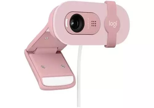 Уеб камера Logitech Brio 100 Full HD Webcam Rose - 960-001623