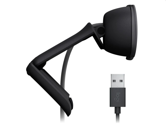Уеб камера Logitech Brio 100 Full HD Webcam Black - 960-001585