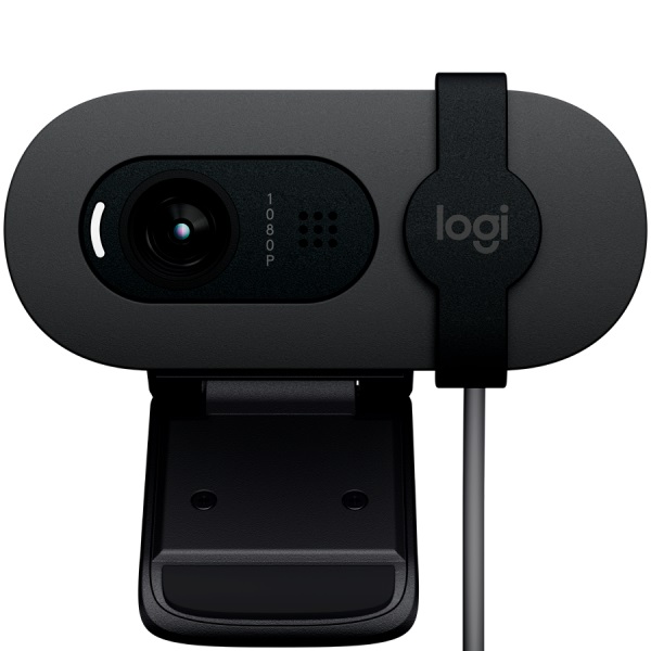 Уеб камера Logitech Brio 100 Full HD Webcam Black - 960-001585