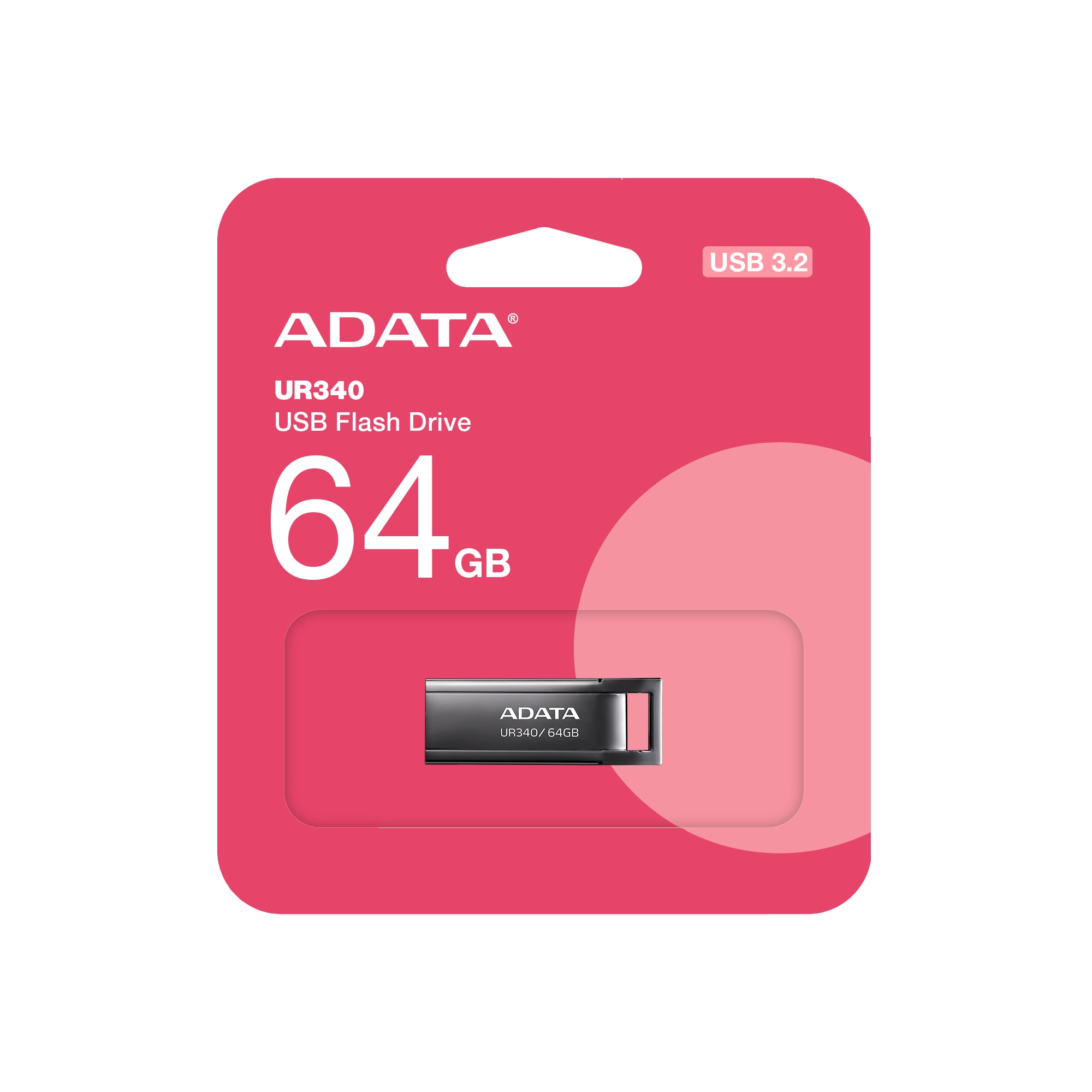 USB памет Adata UR340 64GB USB 3.2 Gen1 Black