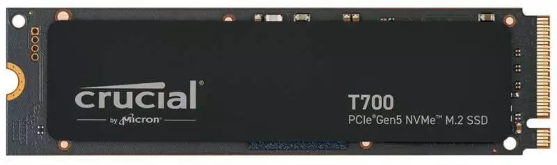 Диск SSD Crucial T700 4TB M.2 2280 NVMe 2.0 PCIe Gen5 - CT4000T700SSD3