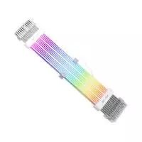 1stPlayer удължителен кабел Extension Modding Cable M/B 24PIN Addressable RGB White - NC24P-WH