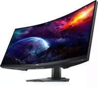 Монитор Dell Gaming S3422DWG-14, VA Curved, 34",  WQHD 3440x1440, 144Hz, 1ms, HDR, USB Hub, AMD FreeSync Premium