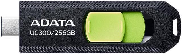 USB памет Adata UC300 256GB USB Type-C Black/Green 