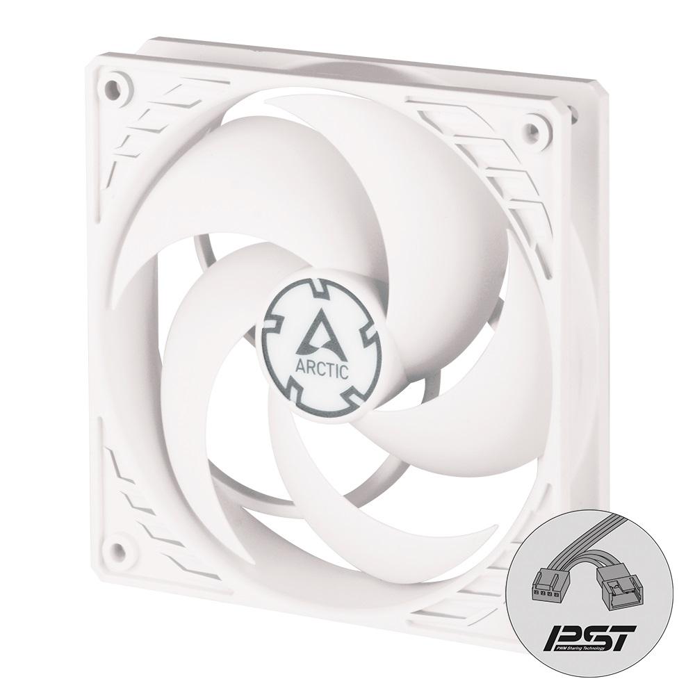 Вентилатор ARCTIC P12 PWM PST 120mm 4 PIN White - ACFAN00170A
