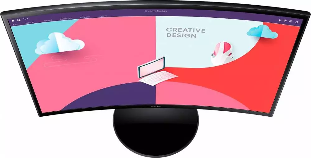 Монитор Samsung S3 S36C LS27C360EAUXEN, 27", VA, FHD 1920x1080, 75Hz, 4ms, HDMI, AMD FreeSync