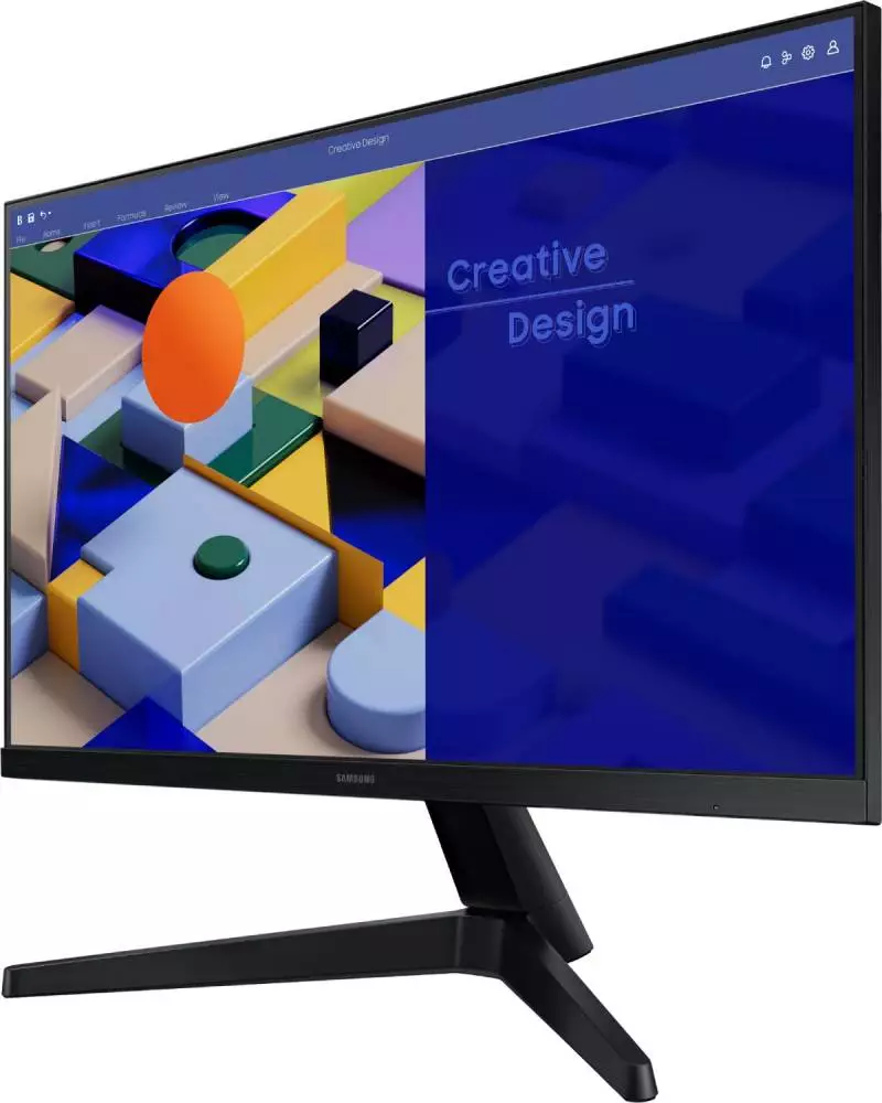 Монитор Samsung Essential S31C LS24C314EAUXEN, 24", IPS, FHD 1920x1080, 75Hz, 5ms, HDMI, AMD FreeSync
