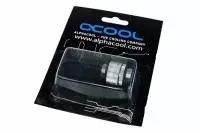 Фитинг Адаптер Alphacool HF, Двоен нипел, G1/4 - G1/4, Въртящ се, Никел