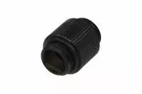 Фитинг Адаптер Alphacool HF, Двоен нипел, G1/4 - G1/4, Въртящ се, Черен мат