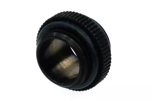 Фитинг Адаптер Alphacool HF, Двоен нипел, G1/4 - G1/4, О-пръстен, Черен мат