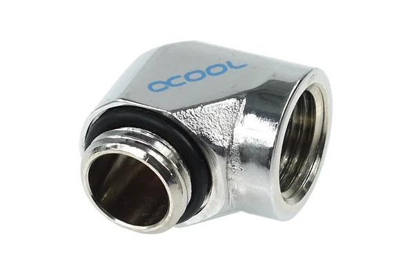 Adaptateur de raccord Alphacool HF, G1/4 filetage externe - G1/4, filetage interne, Nickel