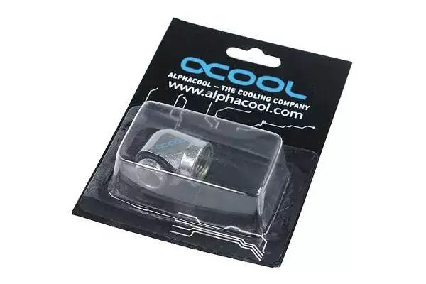 Adaptateur de raccord Alphacool HF, G1/4 filetage externe - G1/4, filetage interne, Nickel