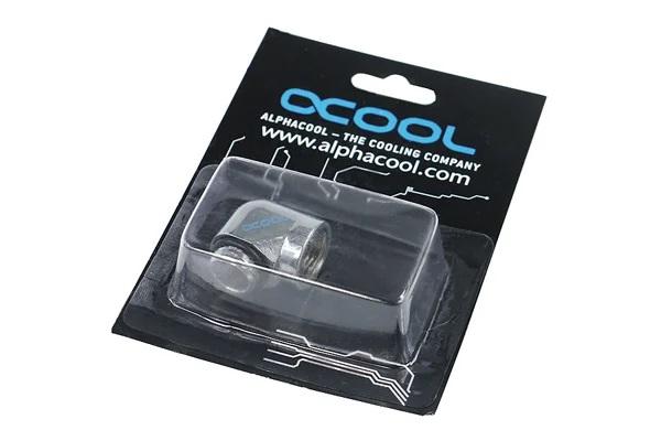 Adaptateur de raccord Alphacool HF, G1/4 filetage externe - G1/4, filetage interne, Nickel