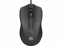 Мишка HP Wired Mouse 100 USB Black - 6VY96AA