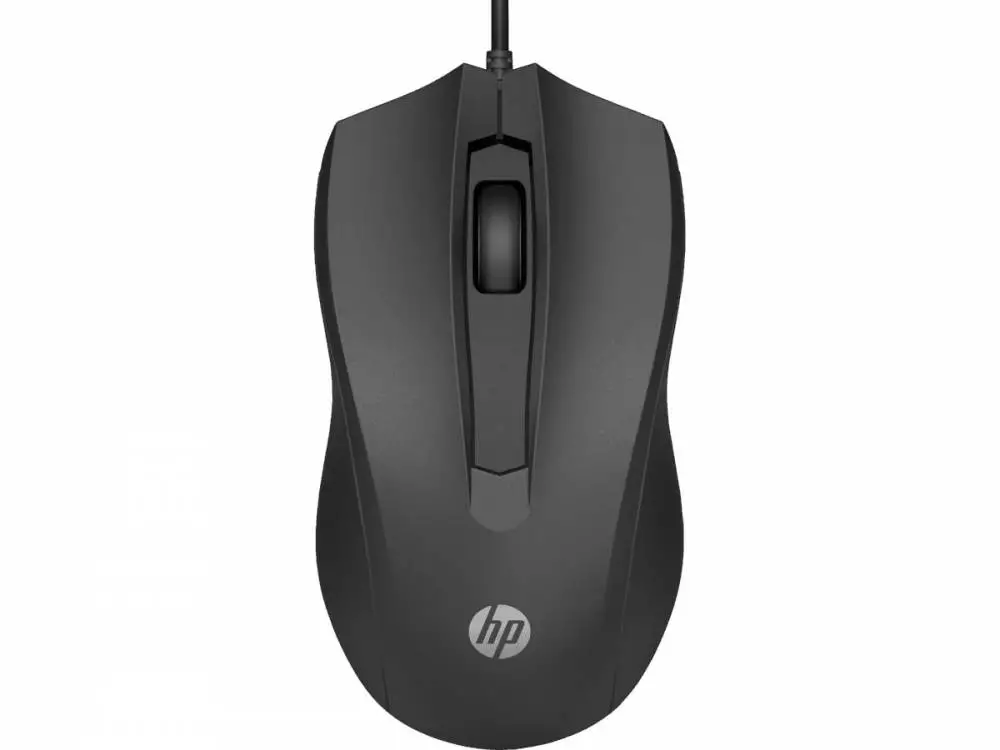 Мишка HP Wired Mouse 100 USB Black - 6VY96AA