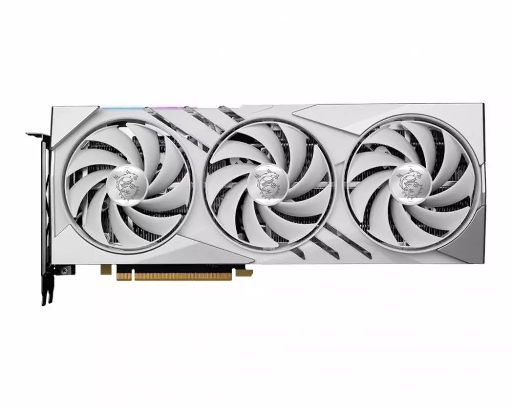 Видео карта MSI GeForce RTX 4060 Ti GAMING X SLIM WHITE 16G