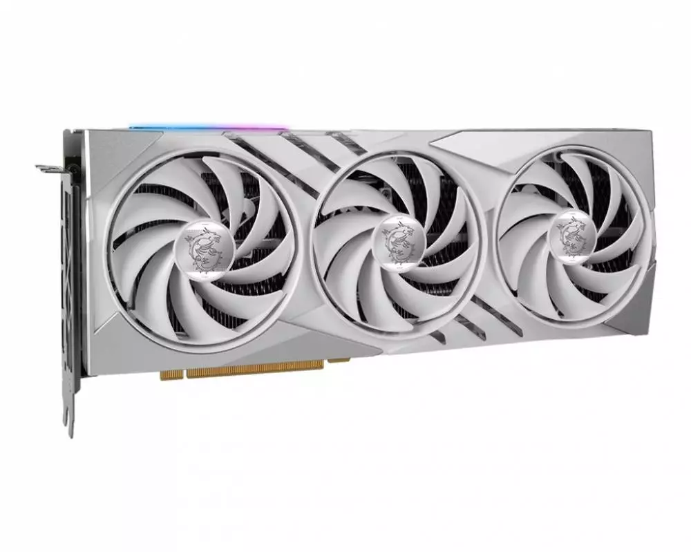 Видео карта MSI GeForce RTX 4060 Ti GAMING X SLIM WHITE 16G 