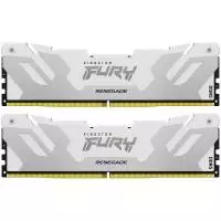 Памет Kingston FURY Renegade White 32GB (2x16GB) DDR5 7200MHz CL38 XMP - KF572C38RWK2-32 
