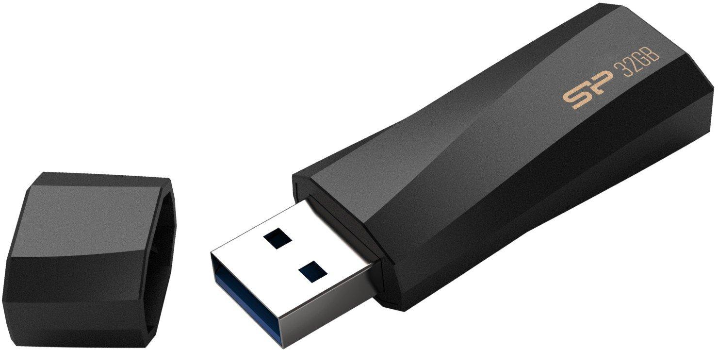 USB flash drive Silicon Power Blaze B07, 32GB, USB 3.2, Black
