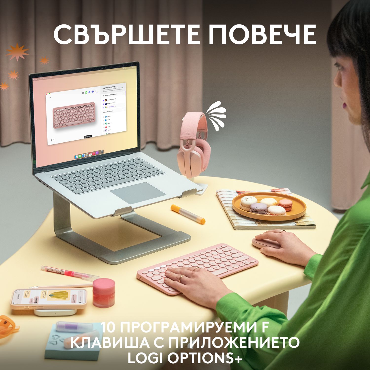 Клавиатура Logitech Pebble Keys 2 K380S Wireless - 920-011852