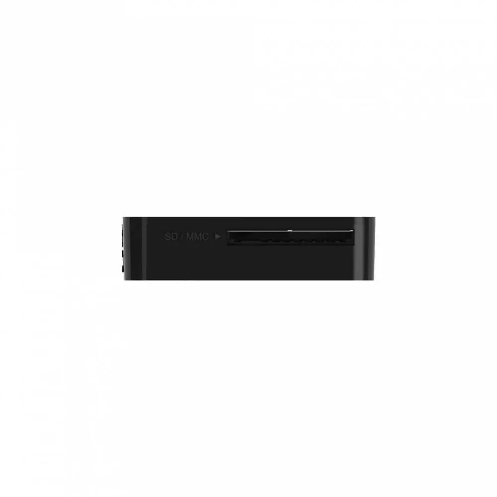 Четец за карти Silicon Power "All-in-One", SD/MMC, microSD, CF, MS Series, Черен