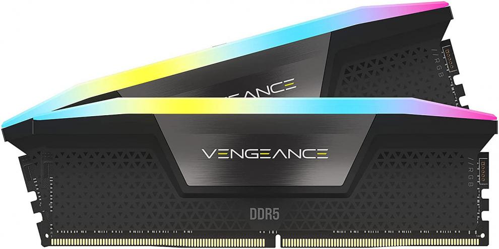 Памет Corsair Vengeance RGB 32GB (2x16GB) DDR5 6400MHz CL32 XMP - CMH32GX5M2B6400C32