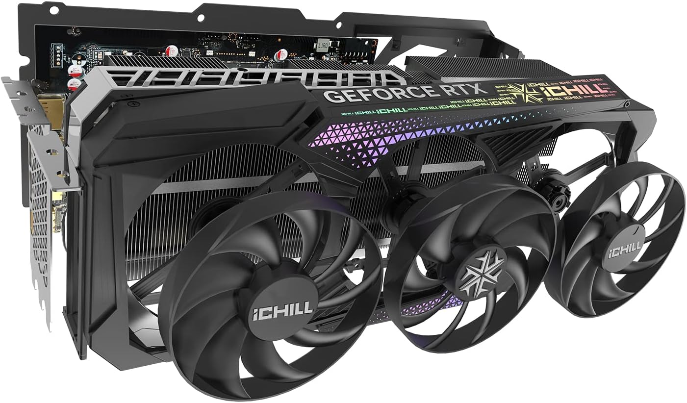 Видео карта INNO3D GeForce RTX 4090 ICHILL X3 24GB GDDR6X 