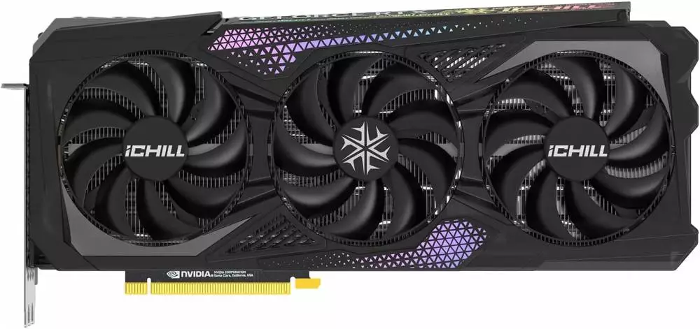 Видео карта INNO3D GeForce RTX 4090 ICHILL X3 24GB GDDR6X 