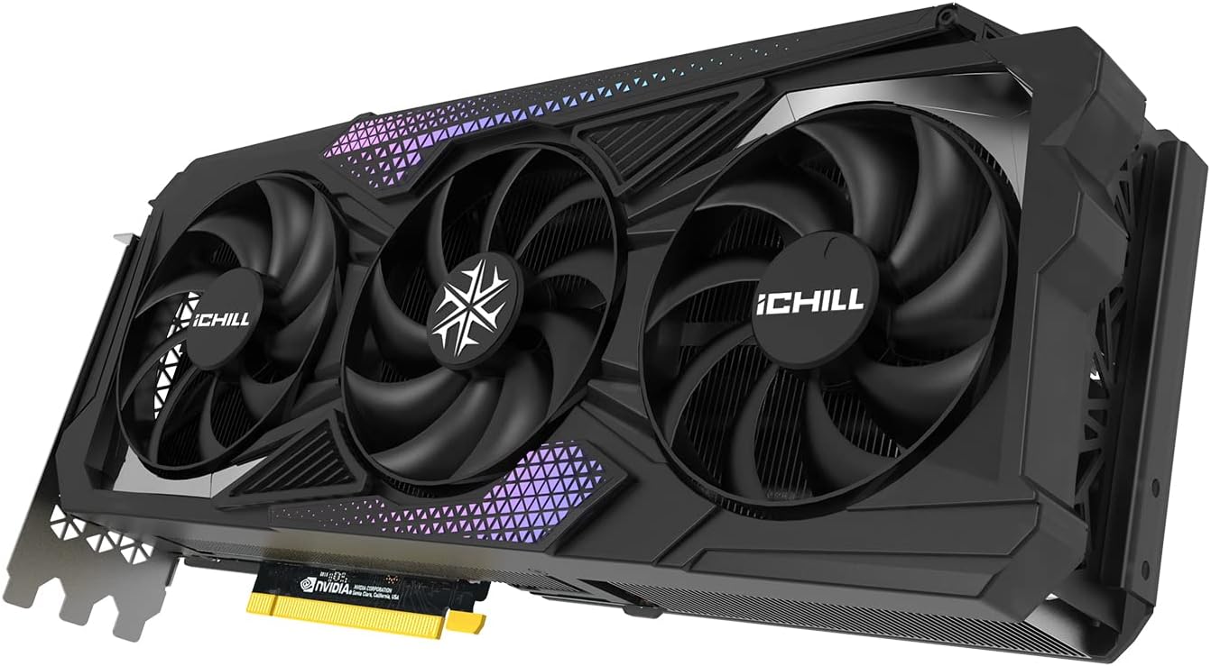 Видео карта INNO3D GeForce RTX 4090 ICHILL X3 24GB GDDR6X 