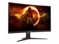 Монитор AOC C24G2AE/BK 23.6", VA Curved, FHD 1920x1080, 165Hz, 1ms, AMD FreeSync Premium, HDMI, DP, VGA