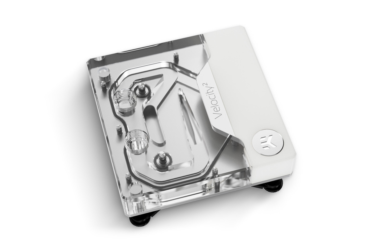 Воден блок за процесор EK-Quantum Velocity² D-RGB - 1700 White Edition, CPU LGA1700