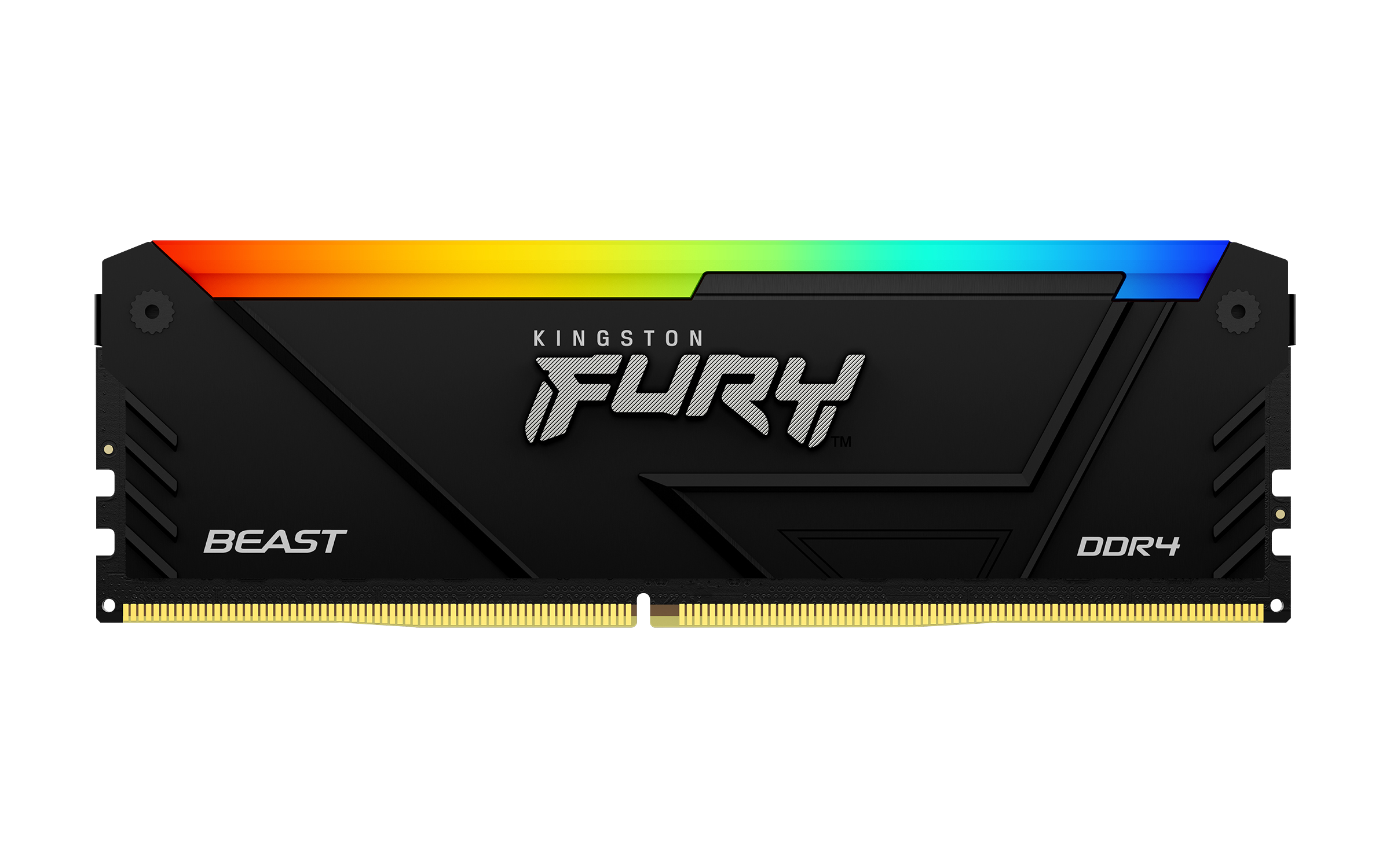 Памет Kingston FURY Beast Black RGB 32GB DDR4 3200MHz CL16 - KF432C16BB2A/32