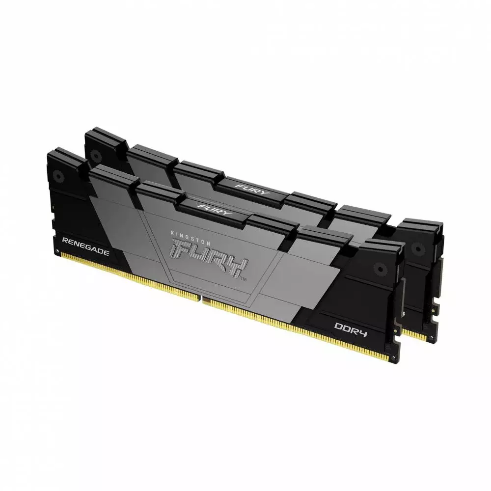 Памет Kingston FURY Renegade Black 64GB (2x32GB) DDR4 3600MHz CL18 - KF436C18RB2K2/64