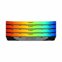Памет Kingston FURY Renegade RGB 64GB (4x16GB) DDR4 3200MHz CL16 - KF432C16RB12AK4/64