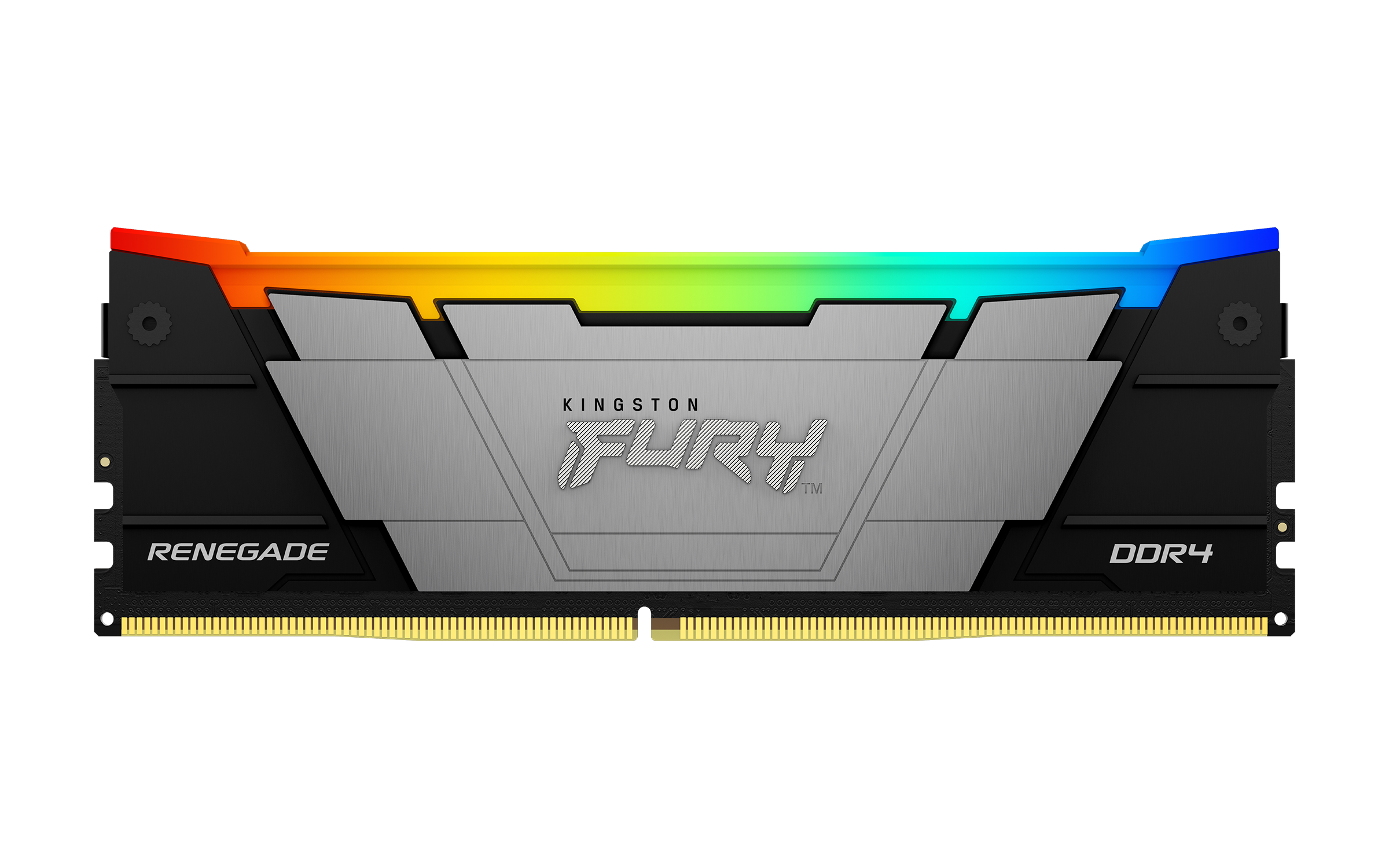 Памет Kingston FURY Renegade RGB 64GB (4x16GB) DDR4 3200MHz CL16 - KF432C16RB12AK4/64